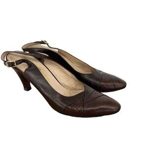 Vintage Salvatore Ferragamo Snakeskin Leather Shoes Women's Size 7 AAA